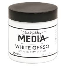 Dina Wakely - White Gesso