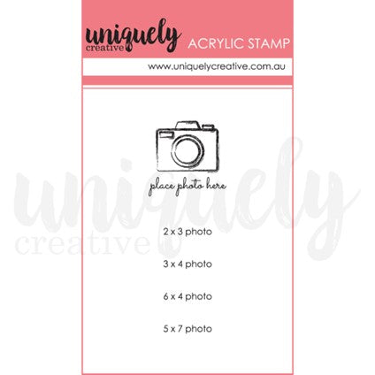 UC1907 - Place Photo Here Stamp
