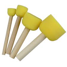 1010002 - Sponge Brush Round 20mm 2pk
