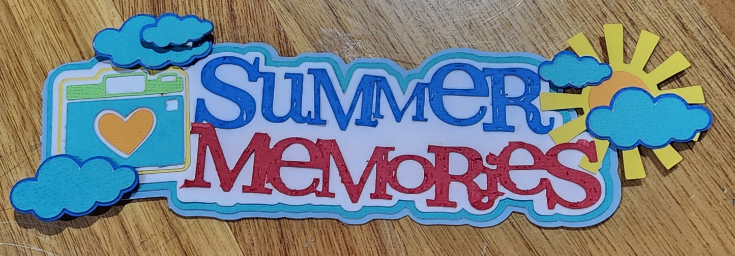 Summer Memories Title