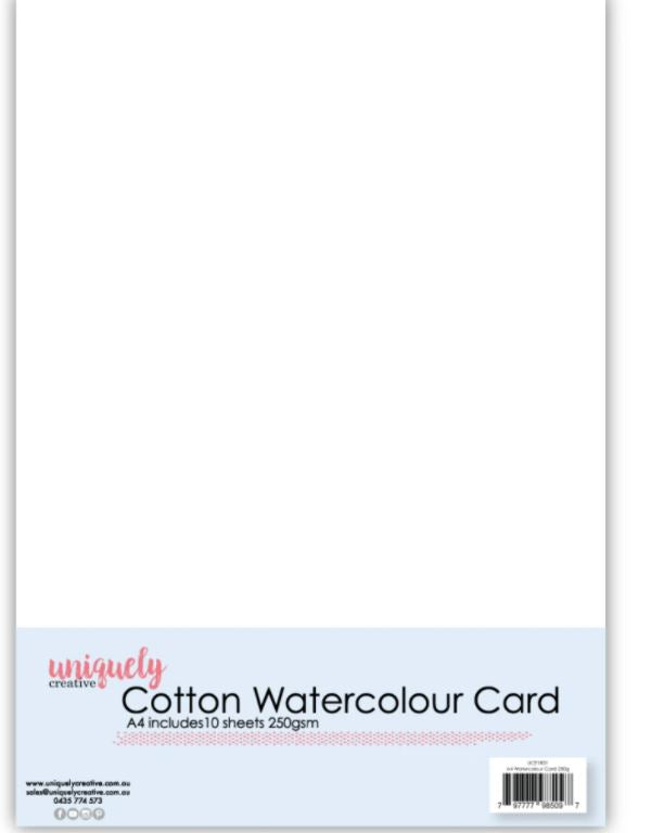 UCE1831 - Watercolour Cotton A4 Card