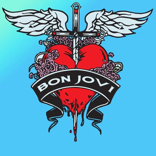 Bon Jovi Heart Iron On