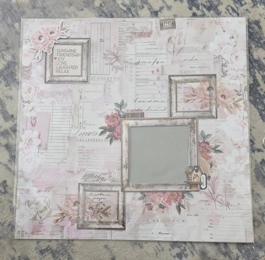 Sunshine Premade Layout