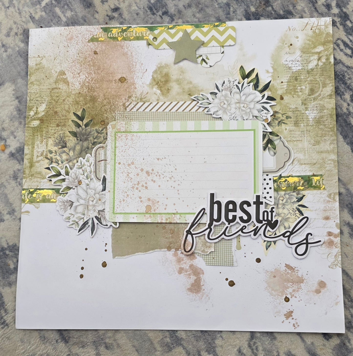 Best Friends Premade Layout