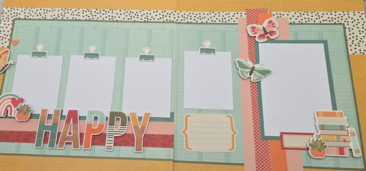 Happy Page Kit - Premade Layout