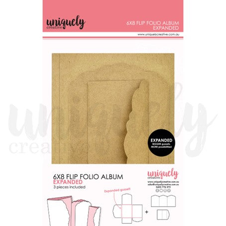 UCE2062 - 6x8 Kraft Folio (Expanded)