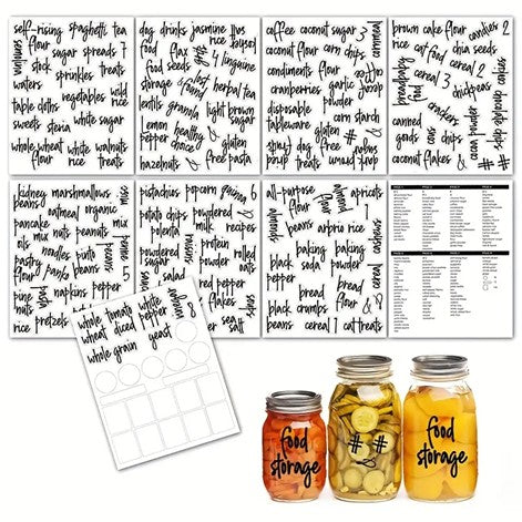 Kitchen Pantry Stickers