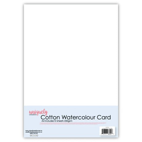 UCE1831 - Watercolour Cotton A4 Card